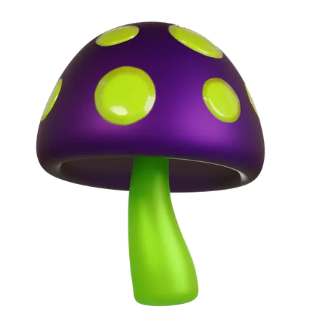 Mushroom  3D Icon