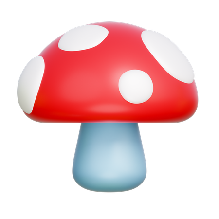 Mushroom  3D Icon