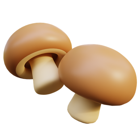 Mushroom  3D Icon