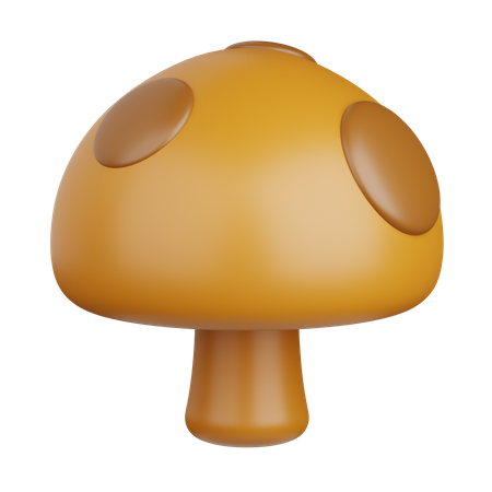 Mushroom  3D Icon