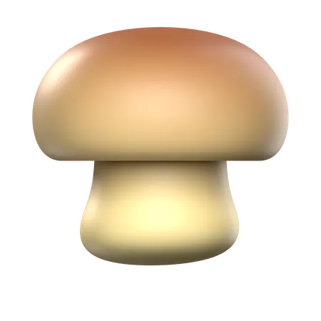 Mushroom  3D Icon