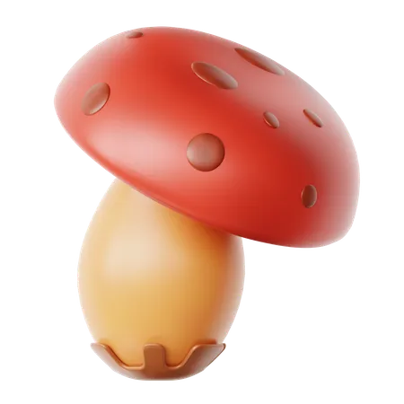 Mushroom  3D Icon