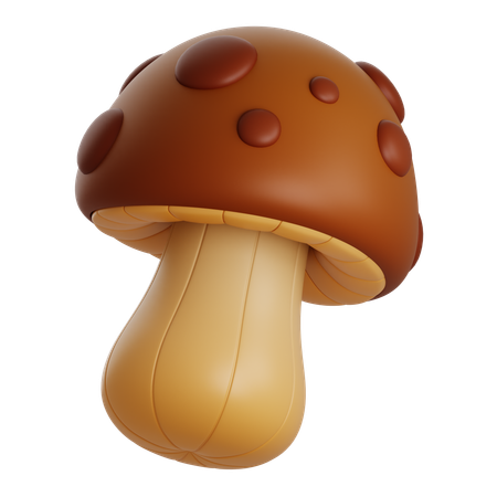 MUSHROOM  3D Icon