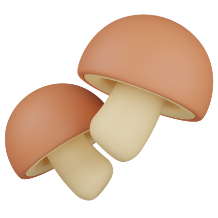 Mushroom  3D Icon