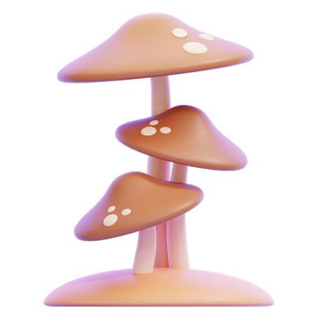 Mushroom  3D Icon