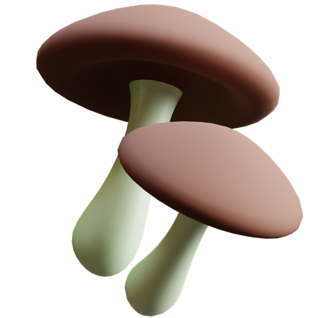 Mushroom  3D Icon