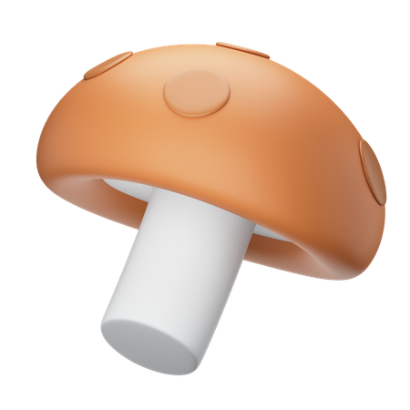 Mushroom  3D Icon