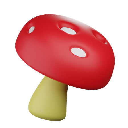 Mushroom  3D Icon