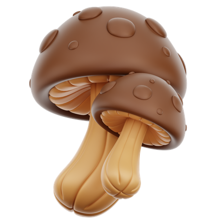 Mushroom  3D Icon