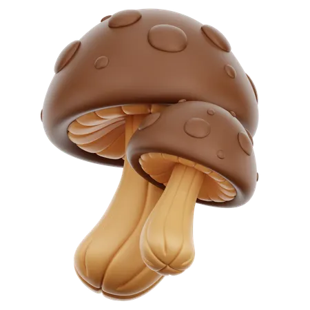 Mushroom  3D Icon