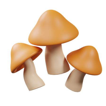 Mushroom  3D Icon