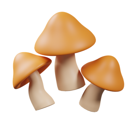 Mushroom  3D Icon