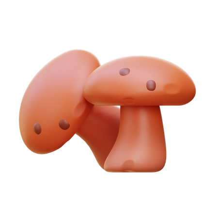 Mushroom  3D Icon