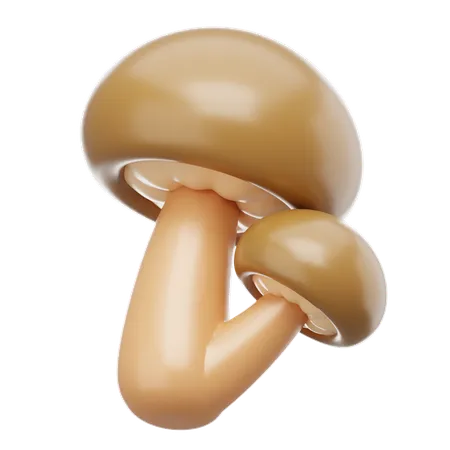 Mushroom  3D Icon