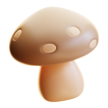 MUSHROOM  3D Icon