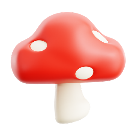 Mushroom  3D Icon