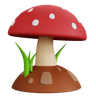 mushroom 3d