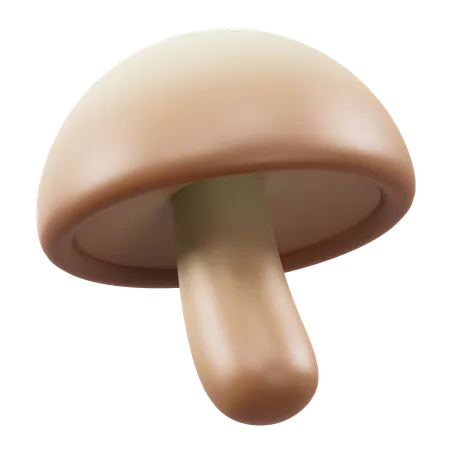 Mushrooms  3D Icon