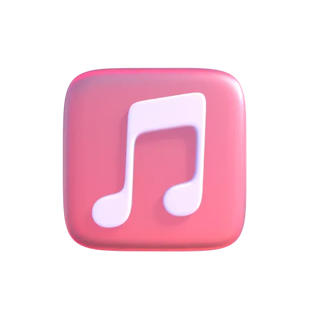 Elevate Your Musical Experience With Our Dynamic 3 D Musical Note Illustration 3D Icon