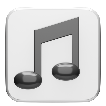Music  3D Icon