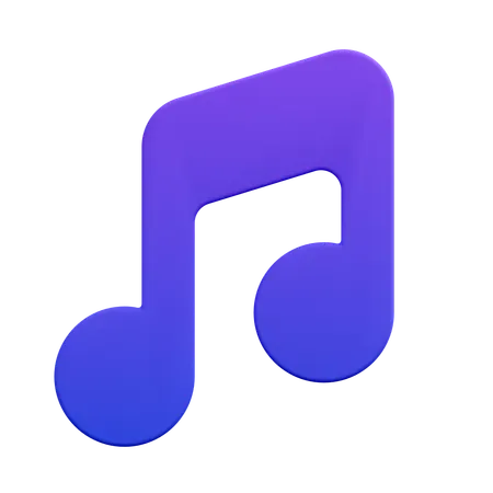 Music  3D Icon