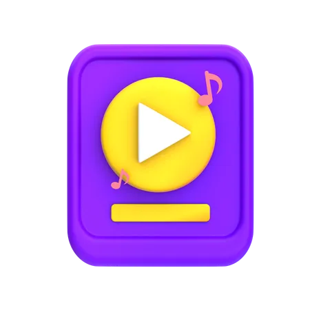 Music  3D Icon