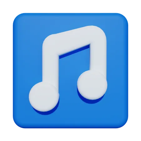 Music  3D Icon