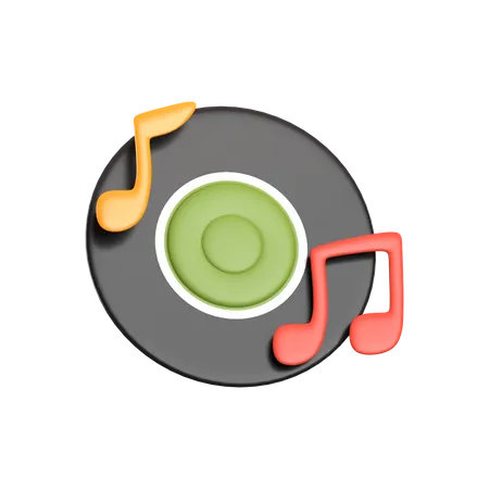 Music  3D Icon