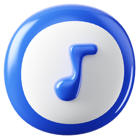 Music  3D Icon