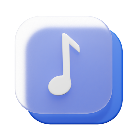 Music  3D Icon