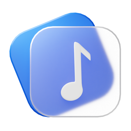 Music  3D Icon