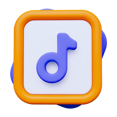 Music  3D Icon