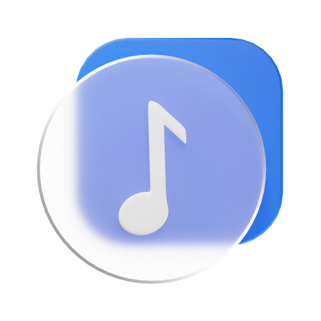 Music  3D Icon