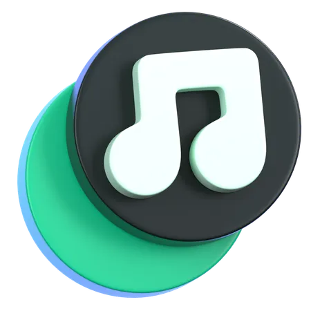 Music  3D Icon