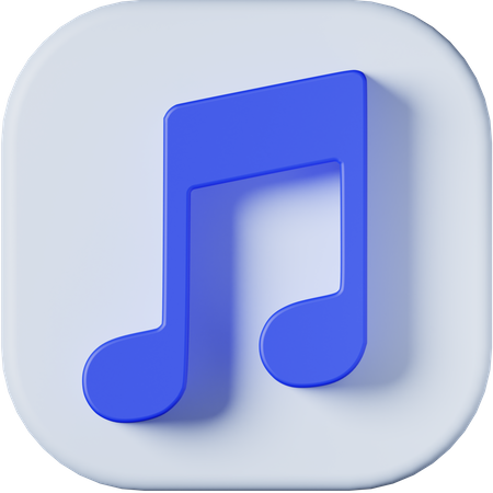 Music  3D Icon