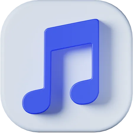 Music  3D Icon