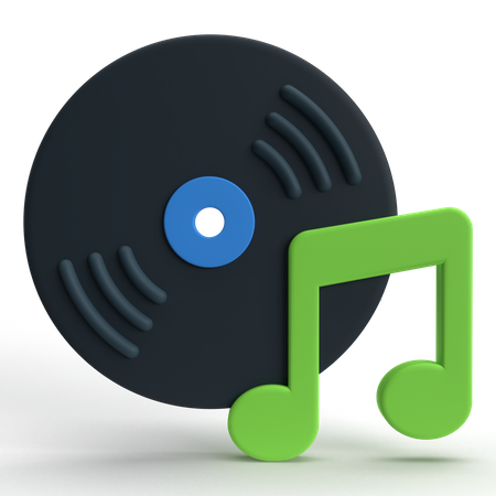 Music  3D Icon