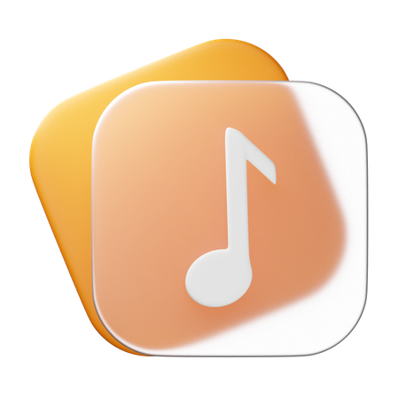 Music  3D Icon