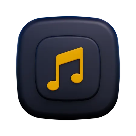 Music  3D Icon