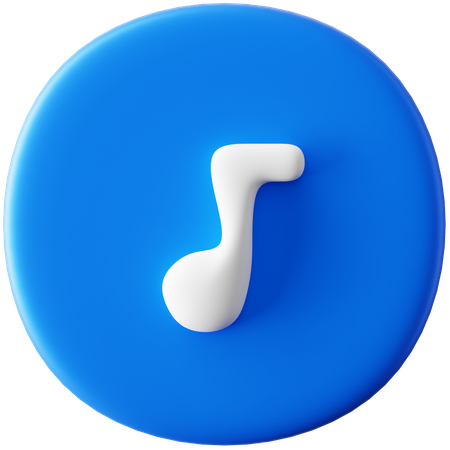 Music  3D Icon