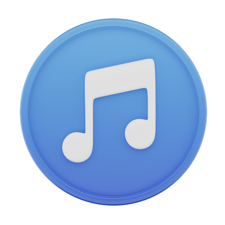 Music  3D Icon