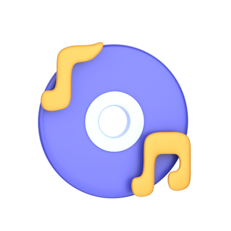 Music  3D Icon