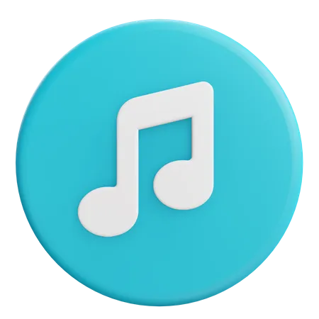 Music  3D Icon