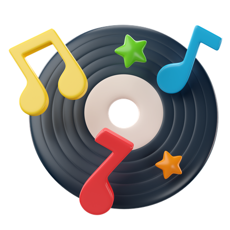 Music  3D Icon