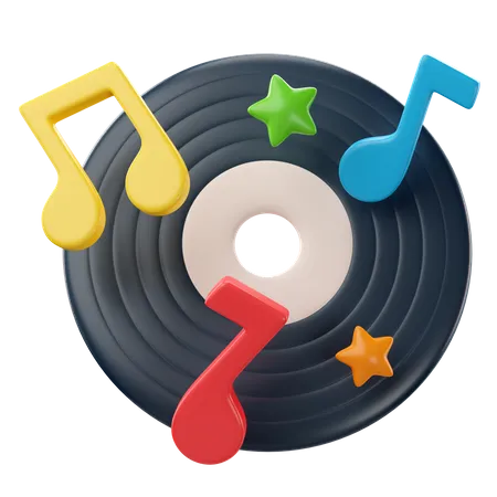 Music  3D Icon