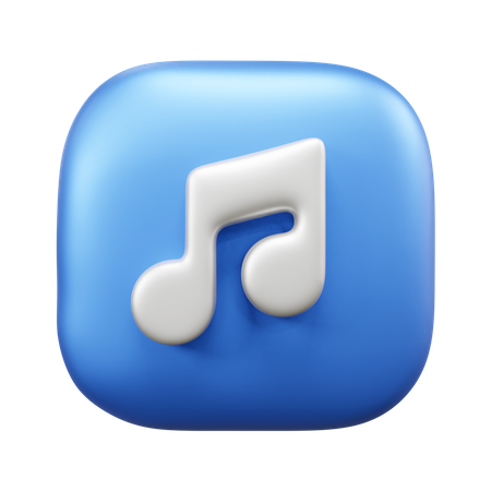 Music  3D Icon