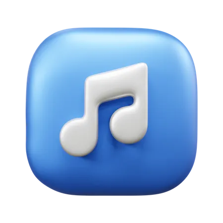 Music  3D Icon