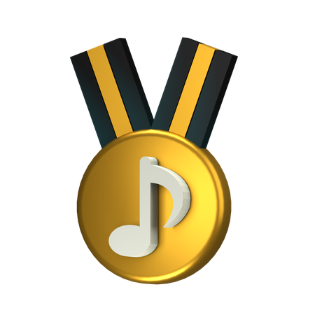 Music  3D Icon