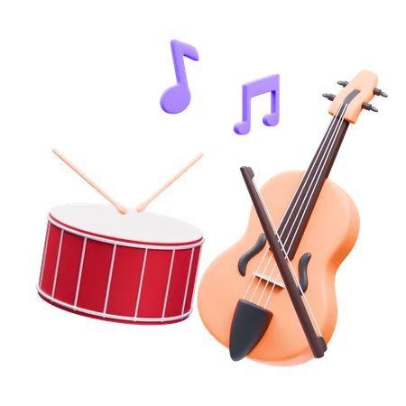 Music  3D Icon