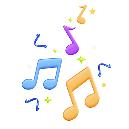 Music  3D Icon